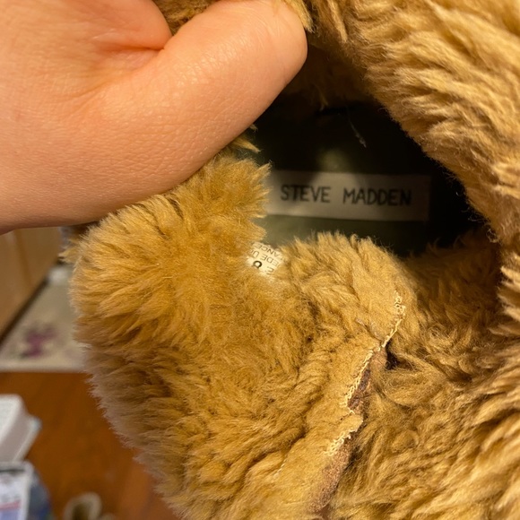 Steve Madden Igloo Suede Moccasin Winter Boots Size 8 - Picture 13 of 14